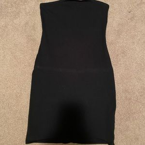 Strapless tight fitting dress